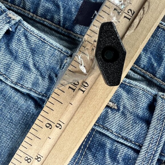 Not Your Daughters Jeans Women's 28x29* Brooke Loose Straight Blue Denim Tag 26 - Picture 15 of 16